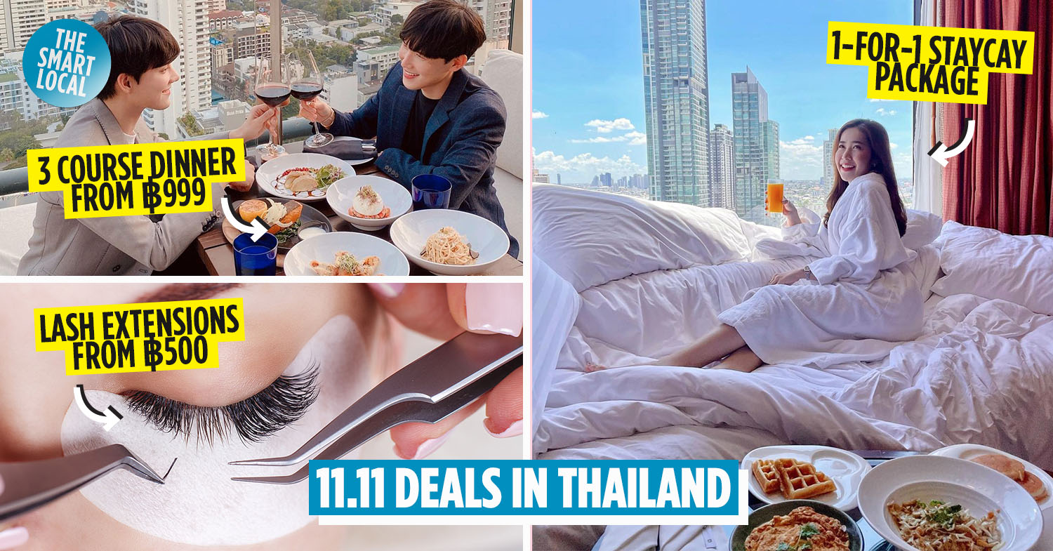 8 11.11 Deals In Thailand Like 1-For-1 Staycation Deals & ฿100 Manicures That’ll Make You Wonder If Xmas Came Early