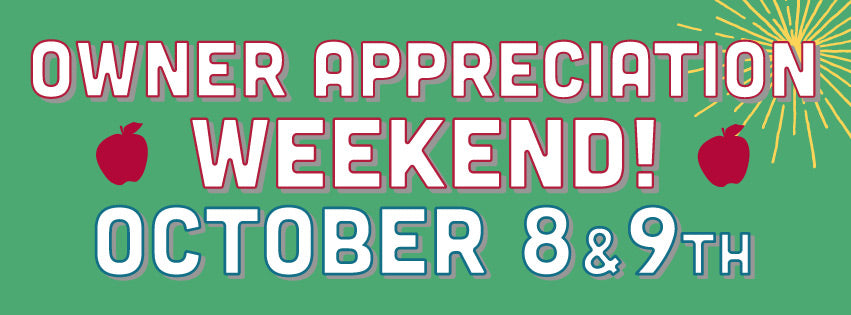 It’s Owner Appreciation Weekend at ONF