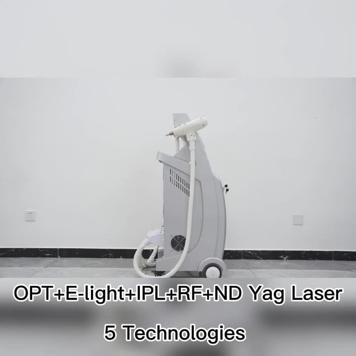 5 Million Shots ND YAG Laser Tattoo Removal IPL Machine OPT IPL Hair Removal Elight Skin Rejuvenation Lazer Beauty Spa Equipment