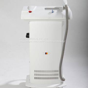 Vertical hair removal ipl beauty equipment, skin rejuvenation laser machine