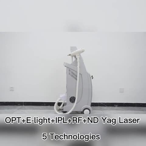 Nd yag laser freckle spots removal ipl opt hair remover machine black doll treatment beauty equipment FDA approved