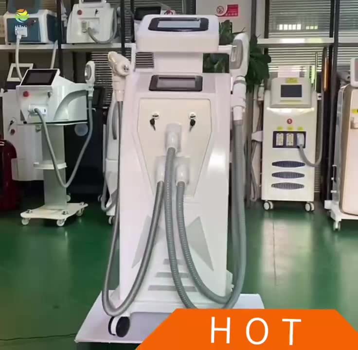 OPT E-light IPL laser Hair Removal RF skin rejuvenation Nd Yag Picosecond Lasers removal tattoo pigment Beauty Salon Equipment