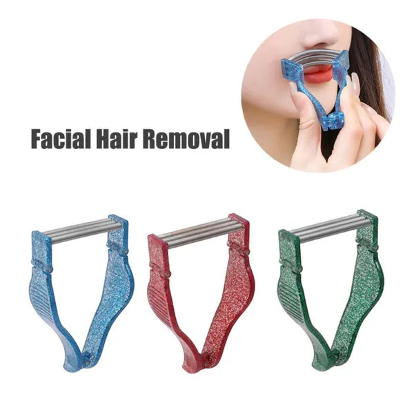 1PCS Facial Hair Remover Manual Face Hair Removal Women Face Epilator Face Depilator Makeup Tool Accessories