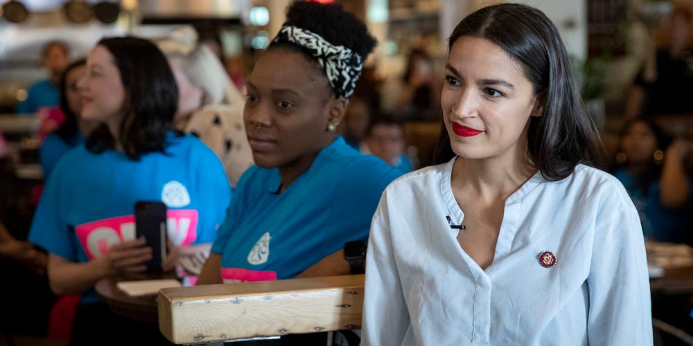 Rep. Alexandria Ocasio-Cortez Drew Angerer/Getty Images