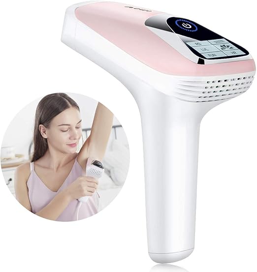 Laser Hair Removal for Women Veme 500000 Flashes IPL Hair Remover Home Use for Face, Armpit, Arm, Bikini Line&amp;Leg