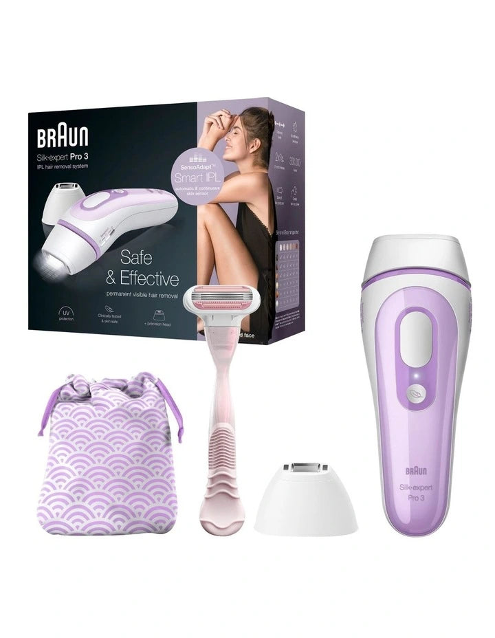 Expert Pro 3 IPL Hair Removal Device White/Lavender PL3132 image 1