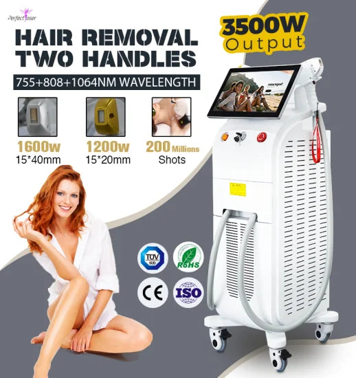 Best Sopranodo 755 808 1064nm Diodo Armpit Leg Hand Nose Hair Removal Permenant Skin Rejuvenation Painless Titanium Platinum Diode Laser pictures & photos