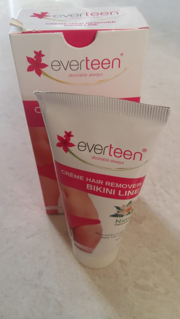 Bikini Line Hair Removal Cream By Everteen 1