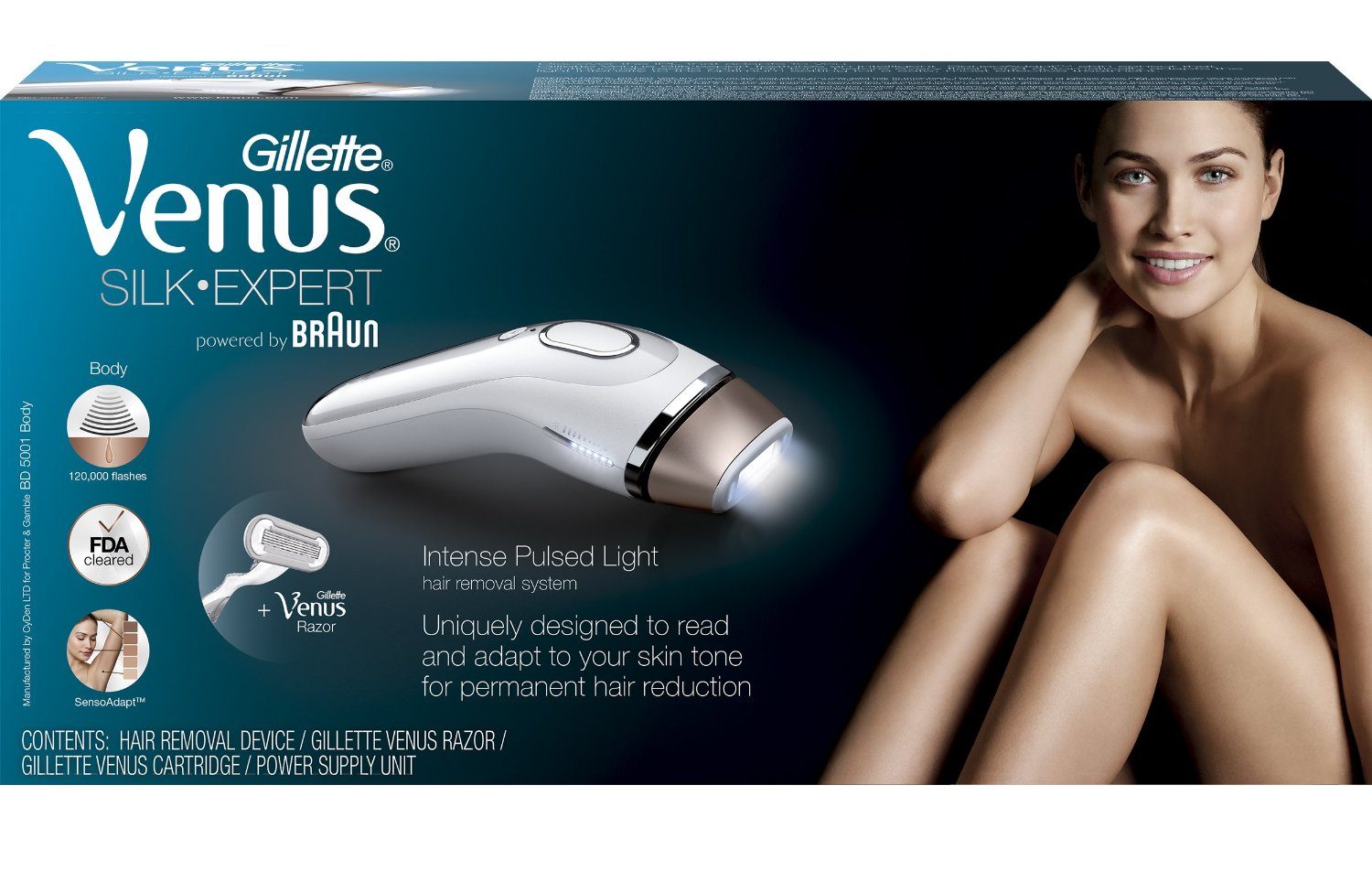 Braun Gillette Venus Silk Expert IPL Device