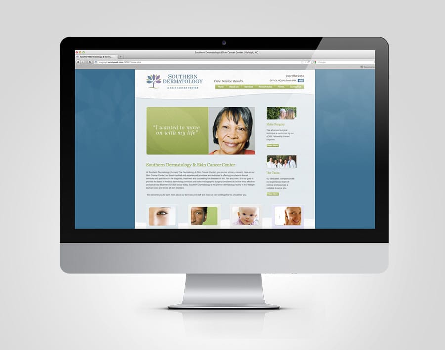 Southern Dermatology Web Design