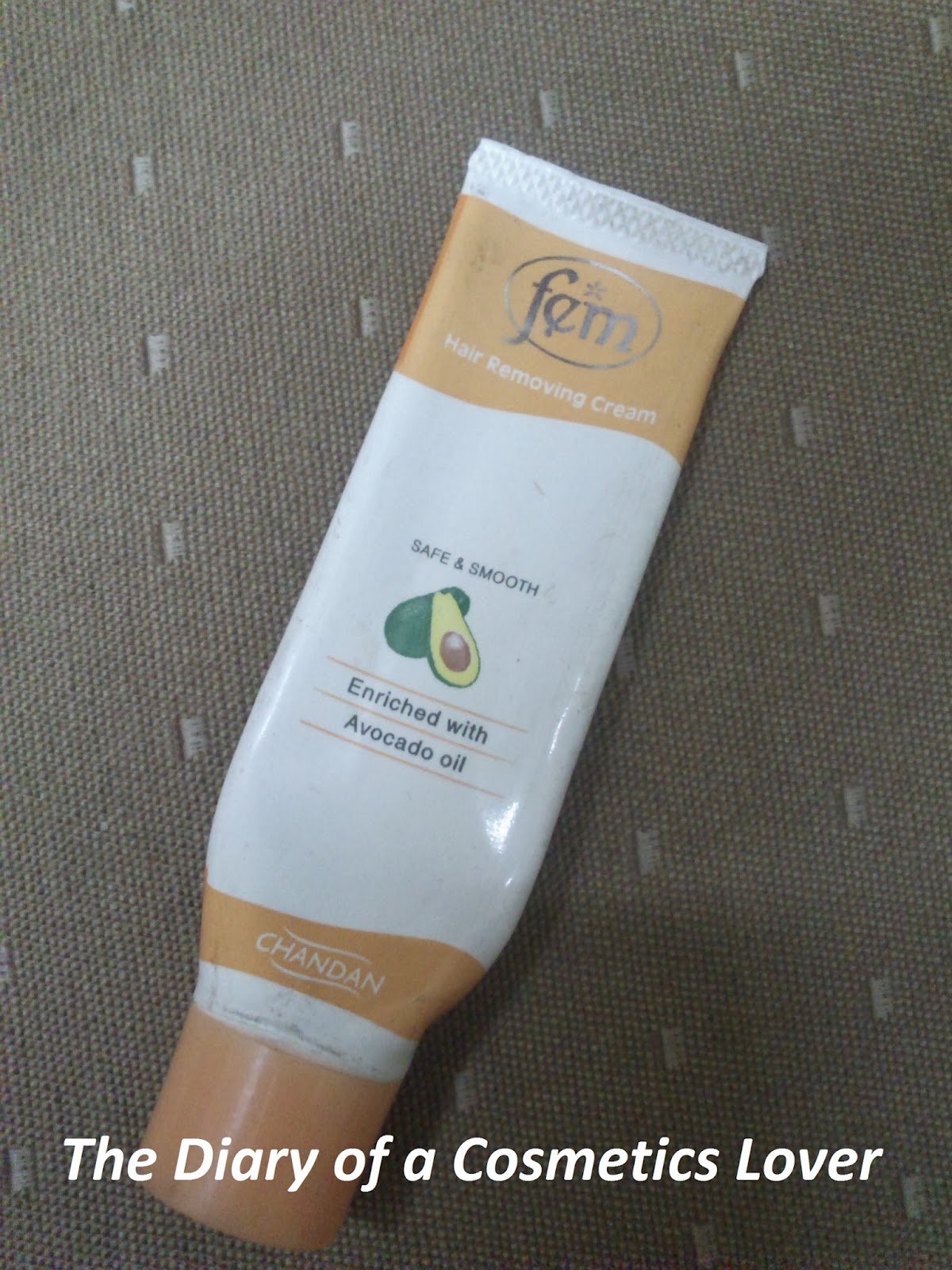 My first hair removal cream