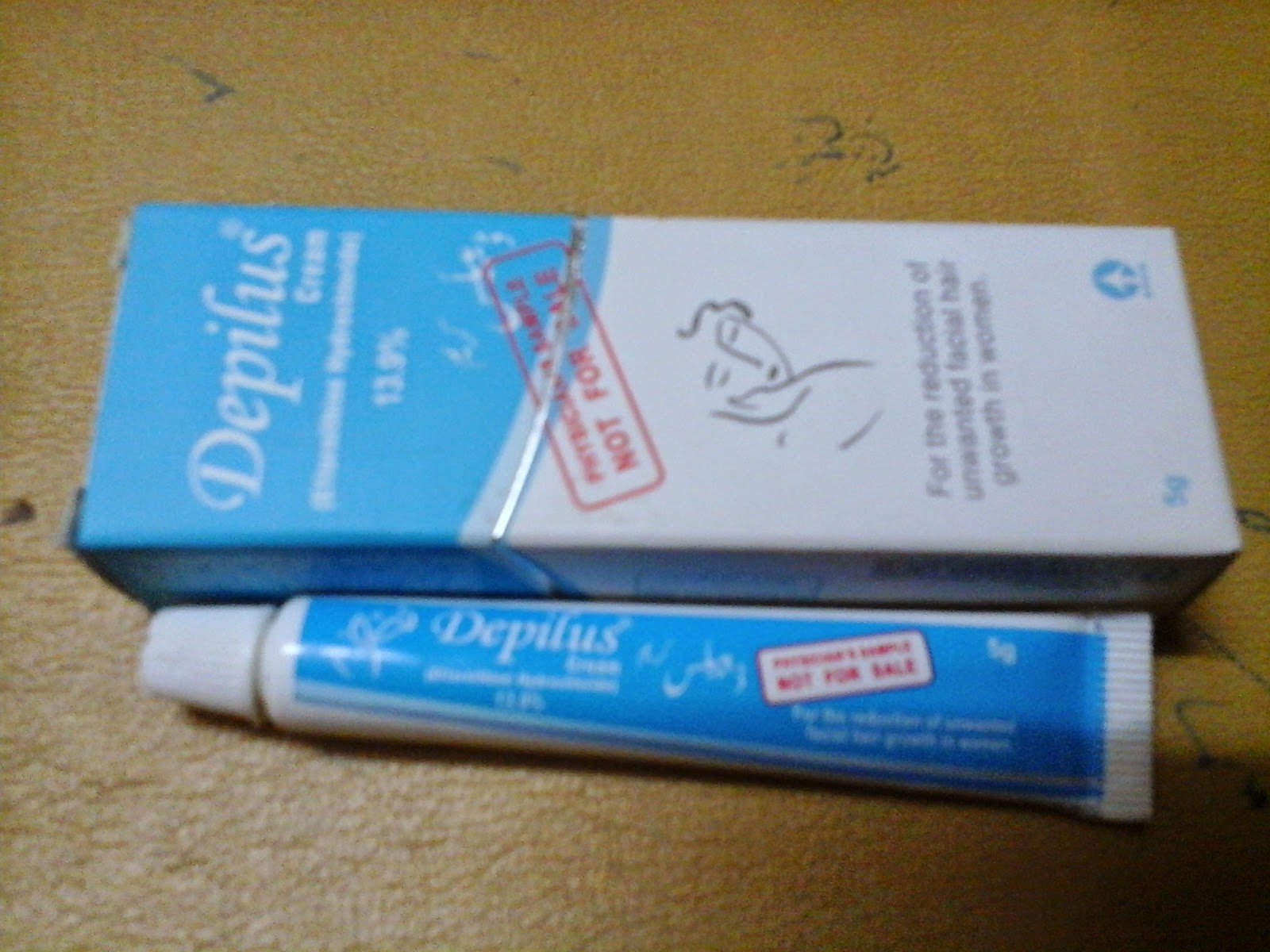 Depilus Cream 13.9% (Eflornithine hydrochloride)