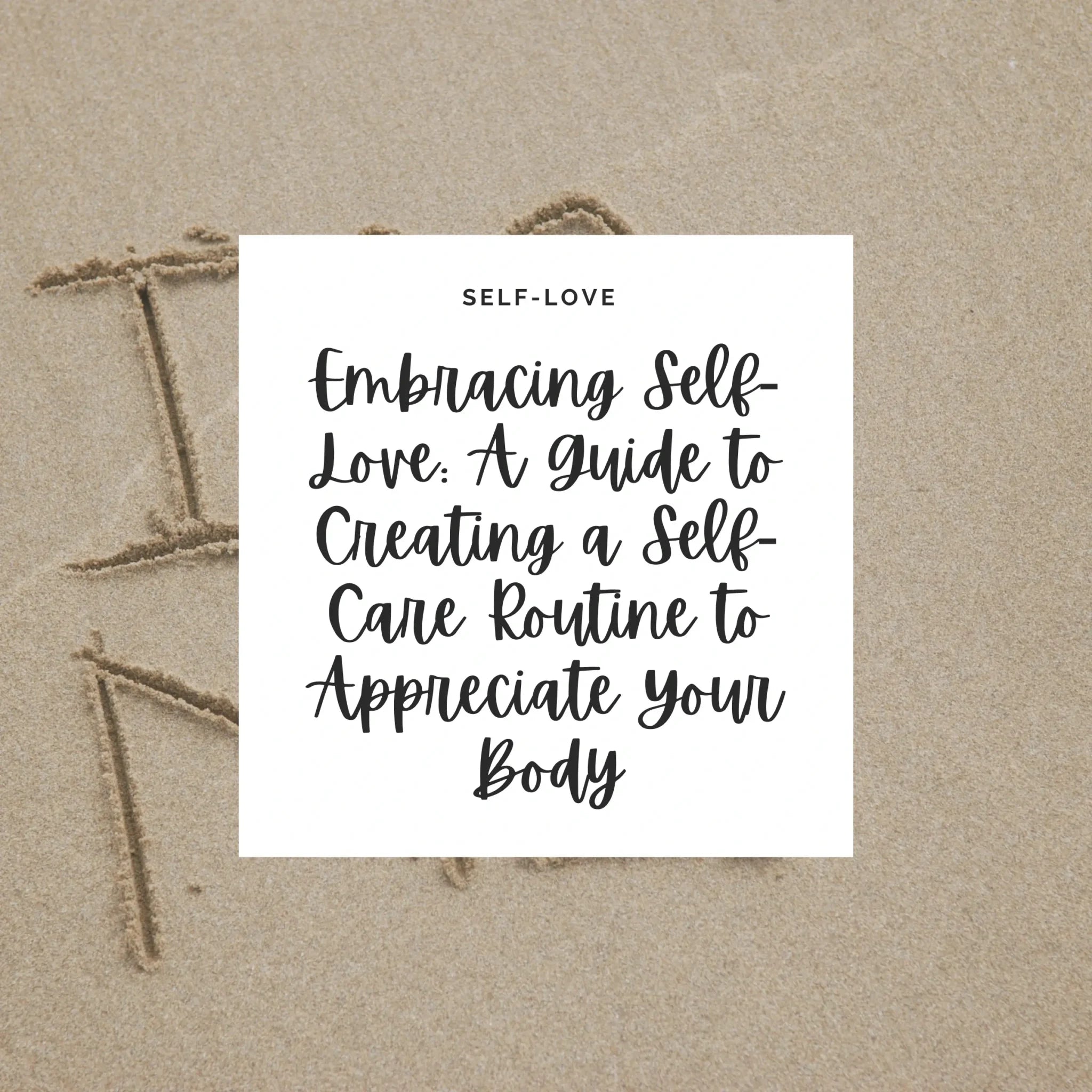 Discover the path to self-love through a nurturing self-care routine. Embrace your body and cultivate a deeper appreciation for yourself.