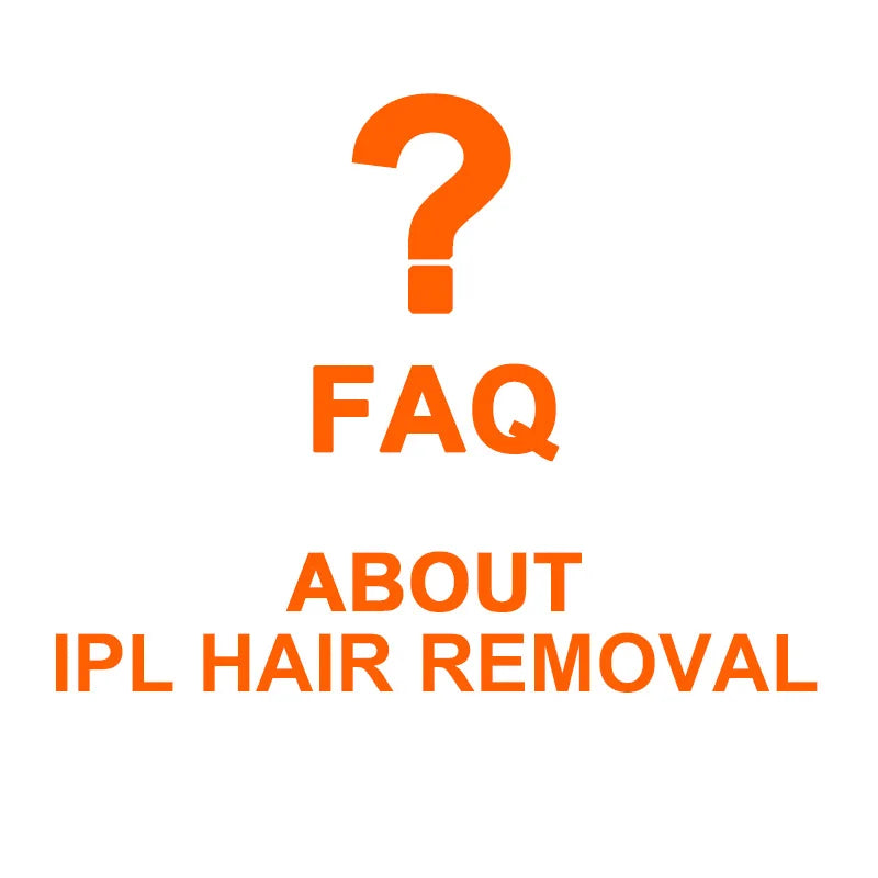 FAQ about IPL Hair Removal Depilator Epilator Laser for Home use