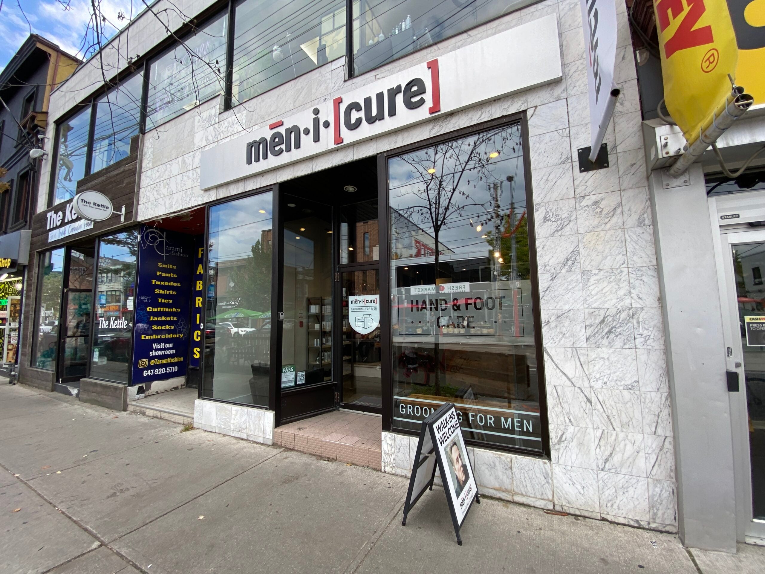 Menicure on Queen Street West (Image: Dustin Fuhs)