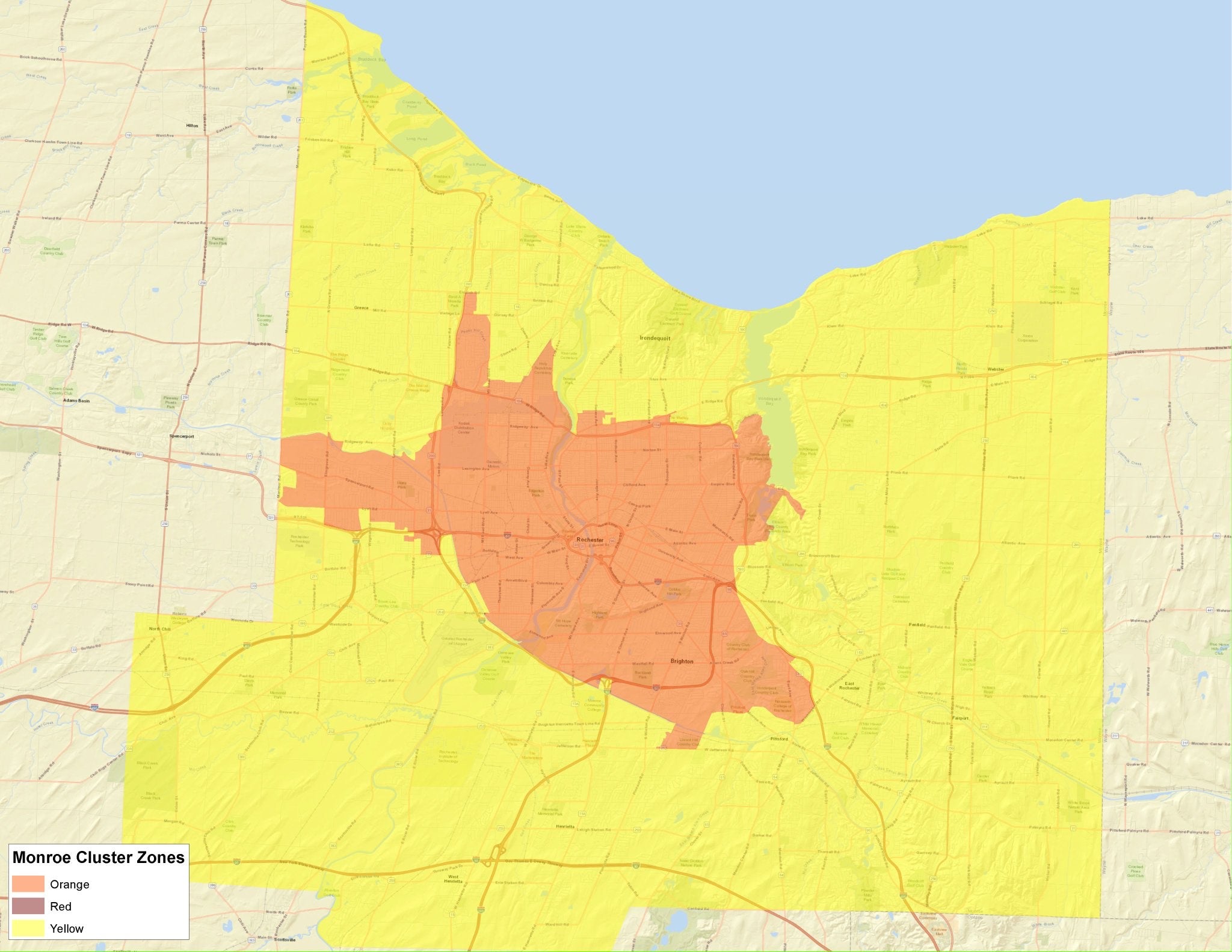 Rules for businesses in orange zone designation go into effect Wednesday