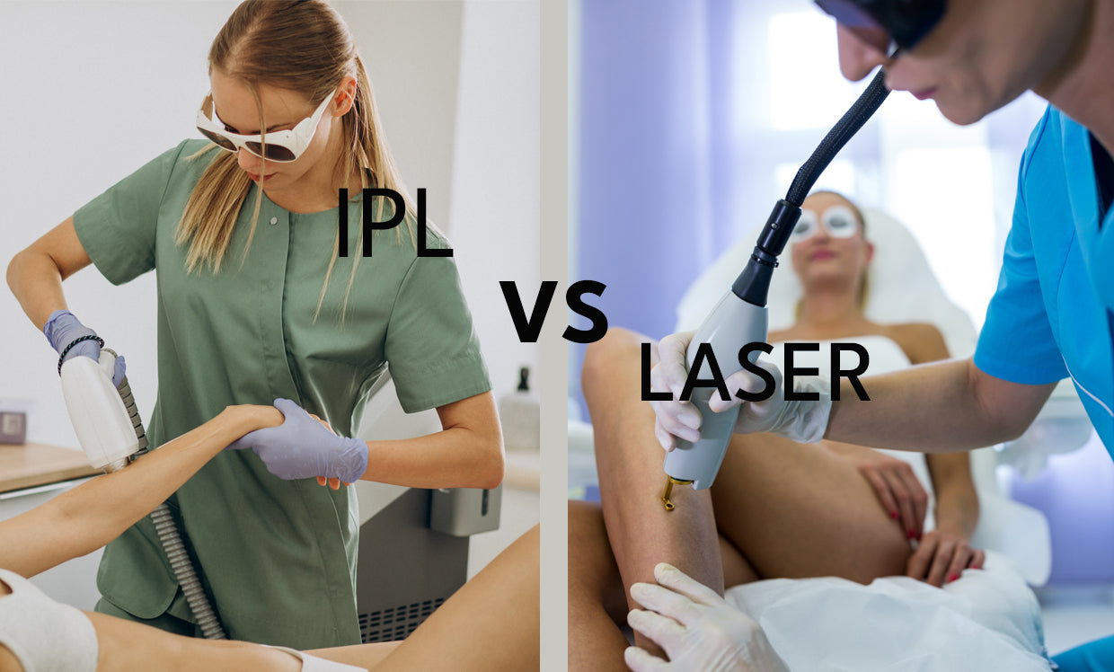 Laser Hair Removal vs. IPL