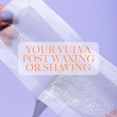 your vulva skin after waxing or shaving. Things you need to know.