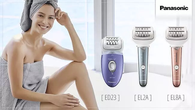 The latest Panasonic wet/dry epilators