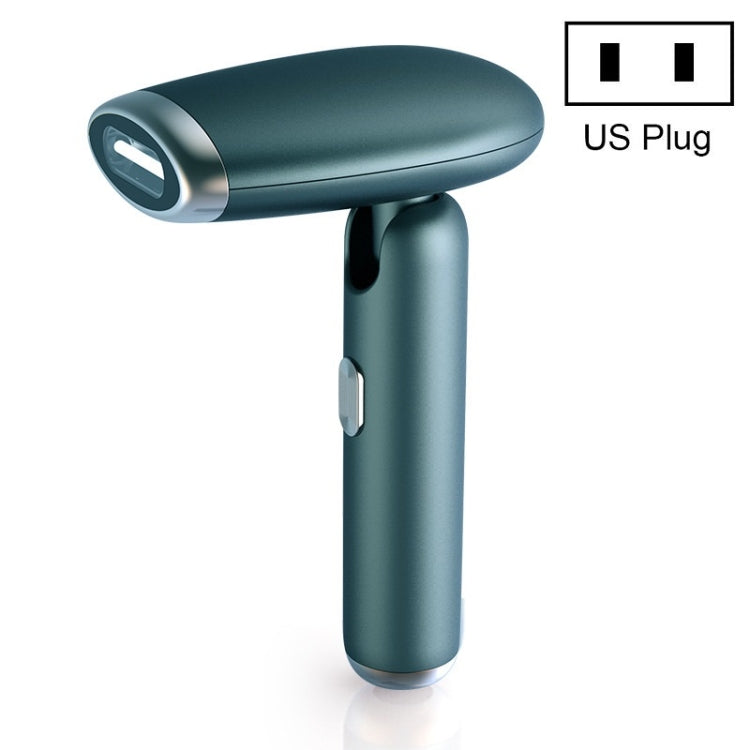 Home Portable Foldable Hair Removal Device IPL Photon Skin Rejuvenation Shaver, Colour: Retro Green Quartz(US Plug)