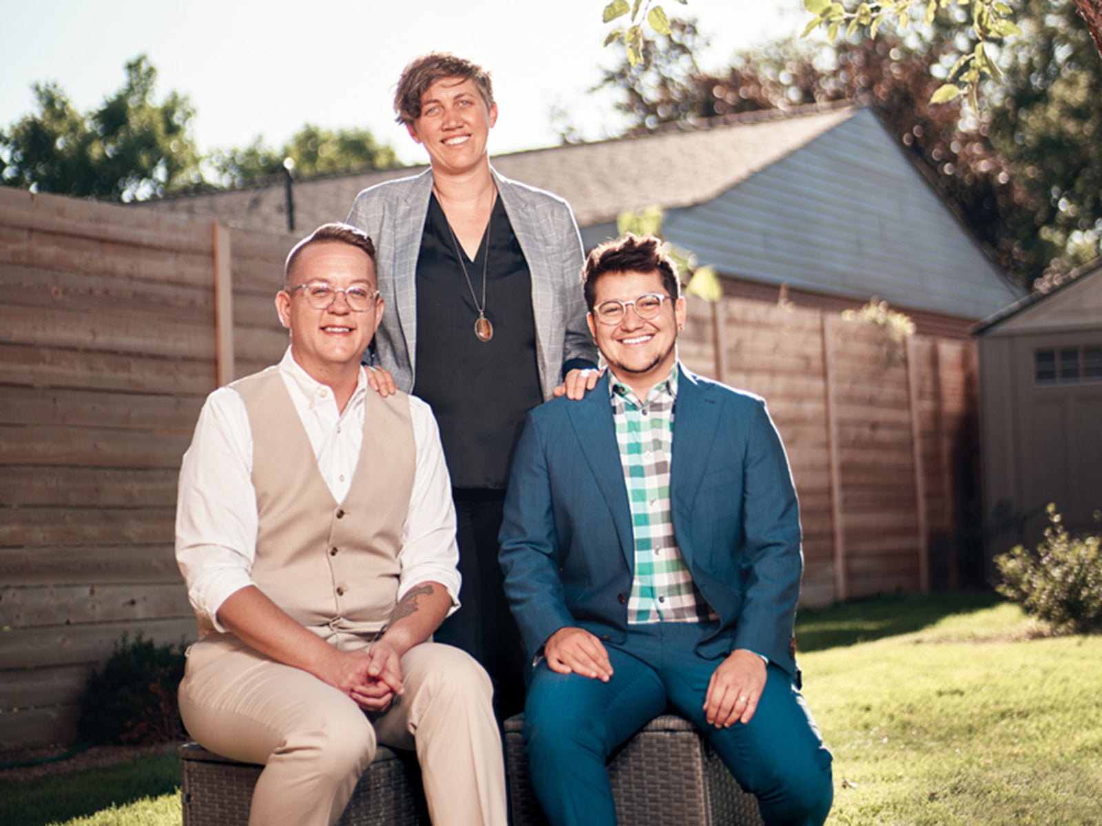 From left: Marvyn Allen, Rachel Kesley, and Anaya Robinson. Photo courtesy of Caleb Alvarado.