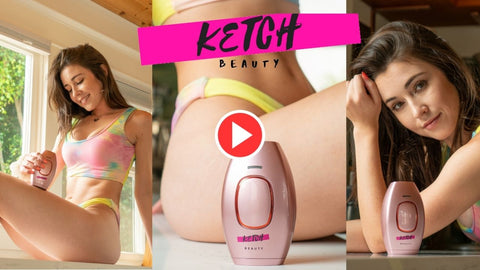 KetchBeauty at Home Laser Hair Removal Handset