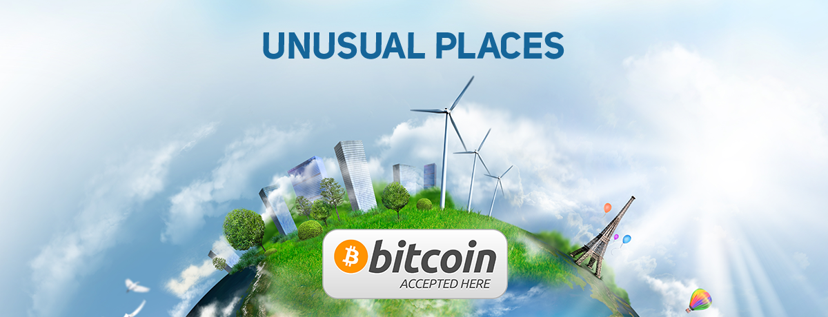 5 Most Unusual Places to Accept Bitcoin