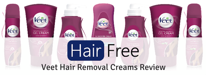 Veet Hair Removal Creams Review header