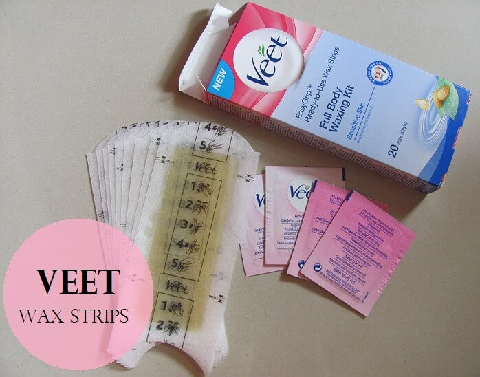 Veet Ready To Use Wax Strips Full Body Waxing Kit: Review, Demo