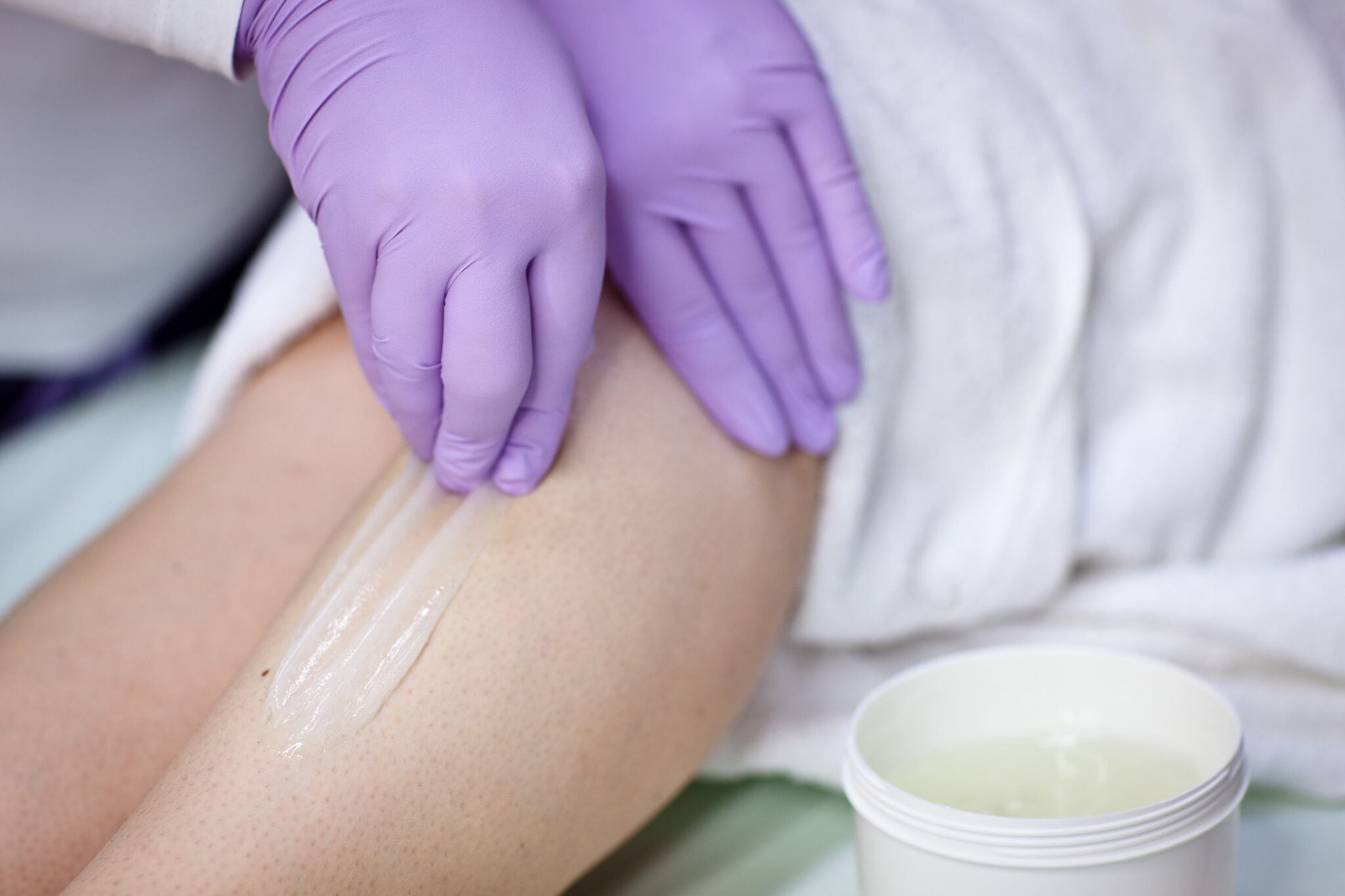 waxing sugaring hair removal