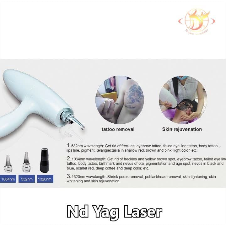 2019 Hot Selling Multifunctional RF face Lift ND YAG Laser Tattoo Removal hr Opt IPL hair removal 4 in 1 Machine for salon and clinic