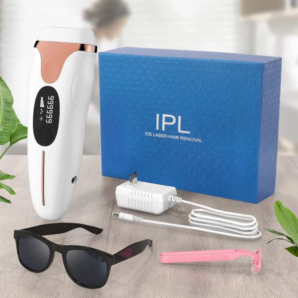 dropship Beauty Supplier Professional Handheld Custom Logo Laser IPL Hair Removal