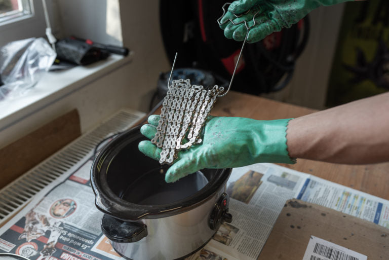 Tuning tip: bicycle chain waxing