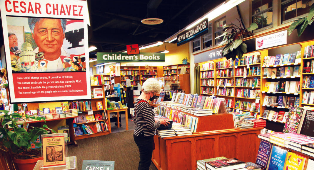 The Best Bookshop (new) of 2022: Bookshop Santa Cruz.