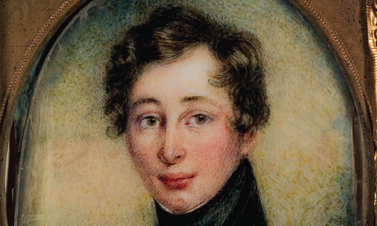 The earliest known portrait of Charles Dickens, aged 18. Click here to see the full image.