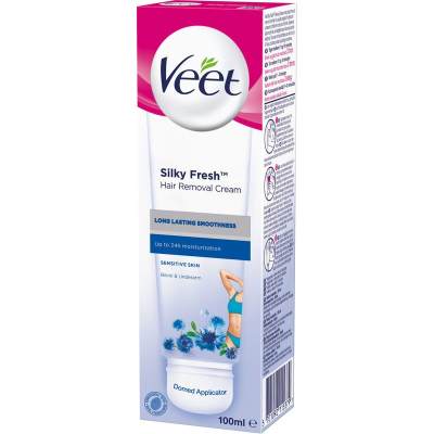 Veet Silky Fresh Hair Removal Cream Sensitive Skin 100 ml