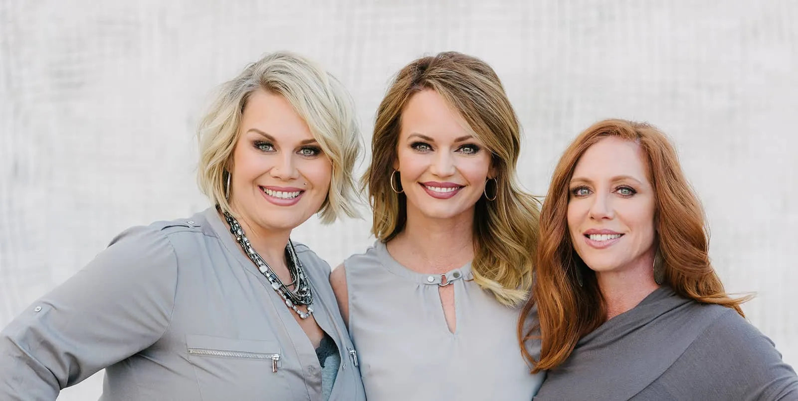 The co-founders of Facetté are, from left, Amanda Wicker, Mina Muirhead and Erin L. Jones. Courtesy Facetté.