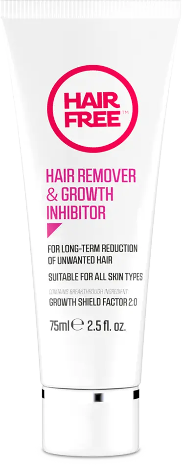 New state-of-the-art hair remover. Melts surface hair and neutralises the hair root