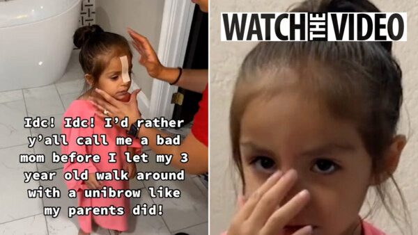 I’m trolled for waxing my 3-year-old daughter’s eyebrows but I’m not a bad parent