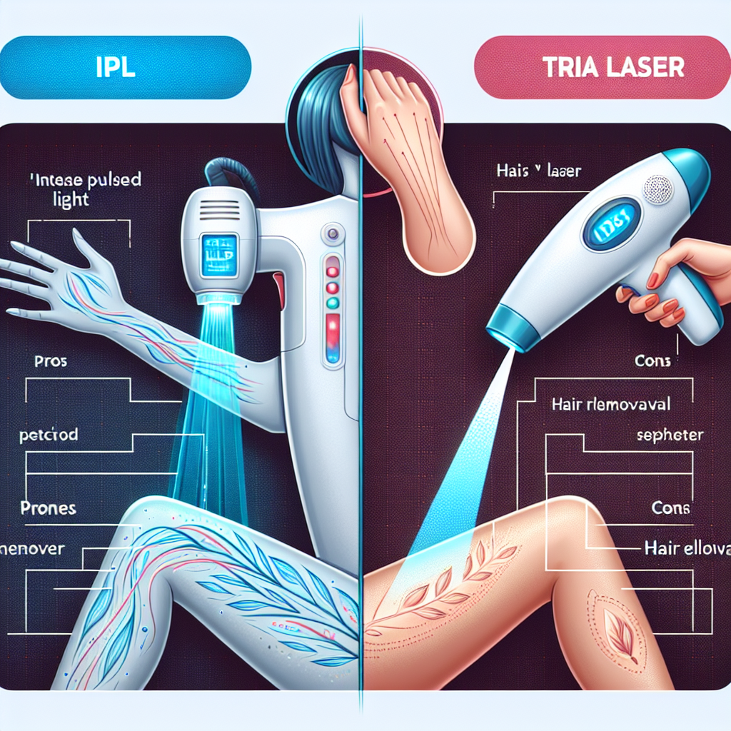 "IPL vs. Tria Laser: Choosing the Best Hair Removal Method"