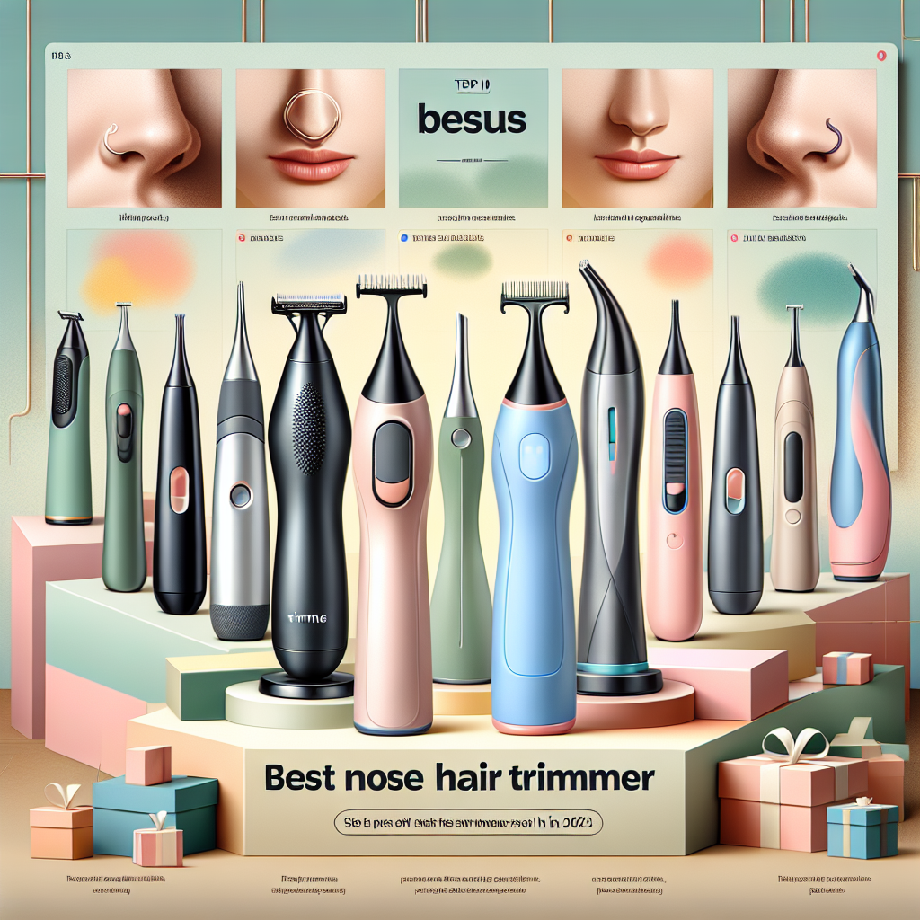 "Top 10 Women's Nose Hair Trimmers for 2023: Ultimate Guide"