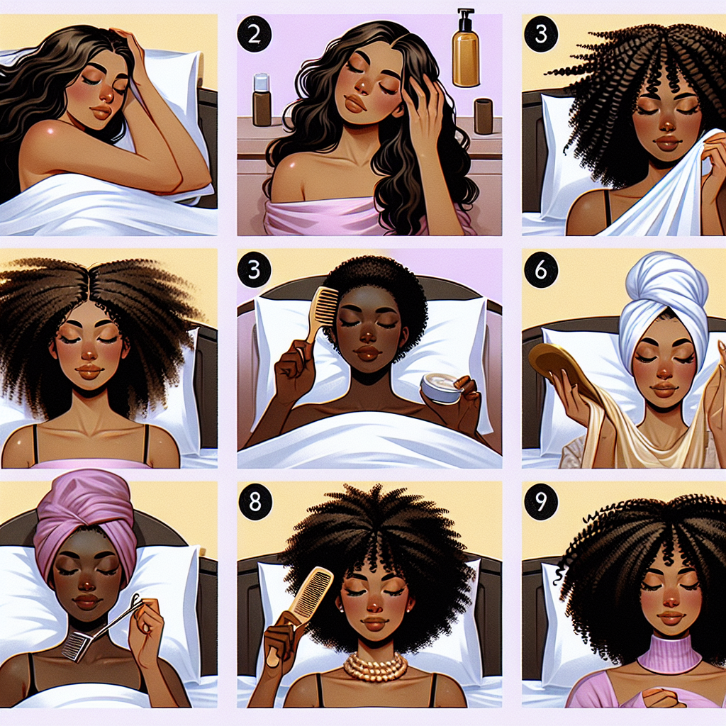 "9 Essential Tips for Sleeping with Curly Hair: A Comprehensive Guide"