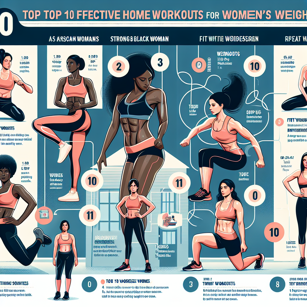 "Top 10 Effective Home Workouts for Women's Weight Loss in 2023"