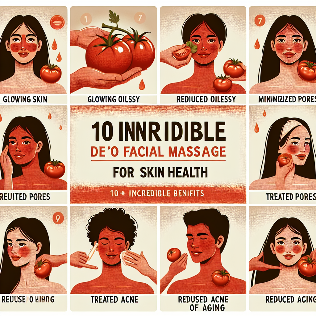 "10 Incredible Advantages of Daily Tomato Facial Massage for Skin Health"