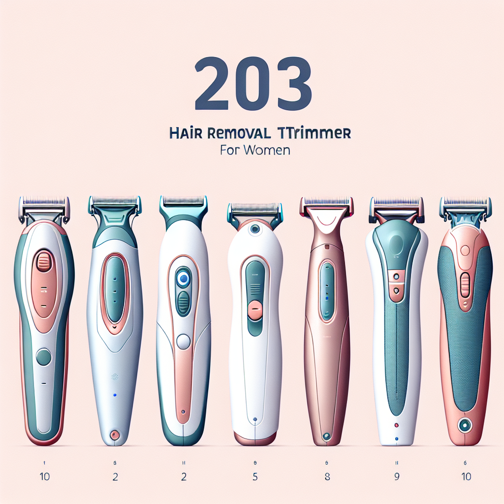 "Top 10 Women's Hair Removal Trimmers for Unbeatable Precision in 2023"