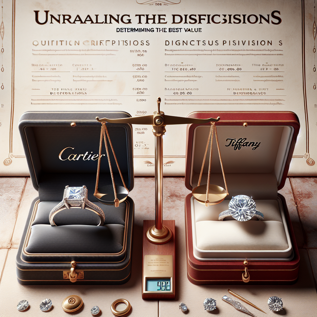 "Cartier vs Tiffany: Unraveling the Distinctions & Determining the Best Value"