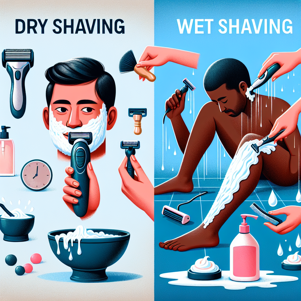 "Dry Shaving or Wet Shaving: Deciding the Best Option for You"