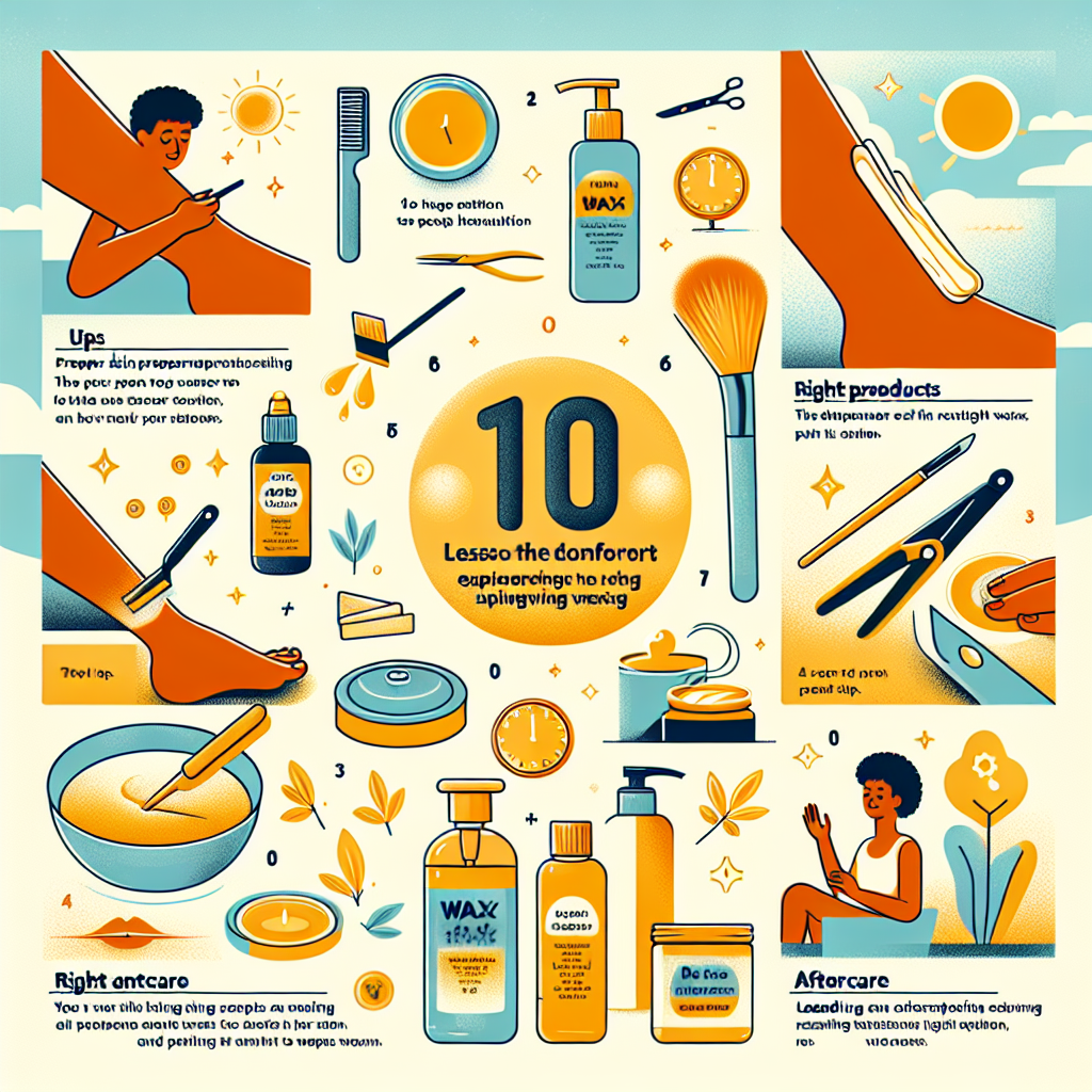 "10 Effective Tips to Reduce Waxing Pain: A Comprehensive Guide for a Smoother Waxing Experience!"