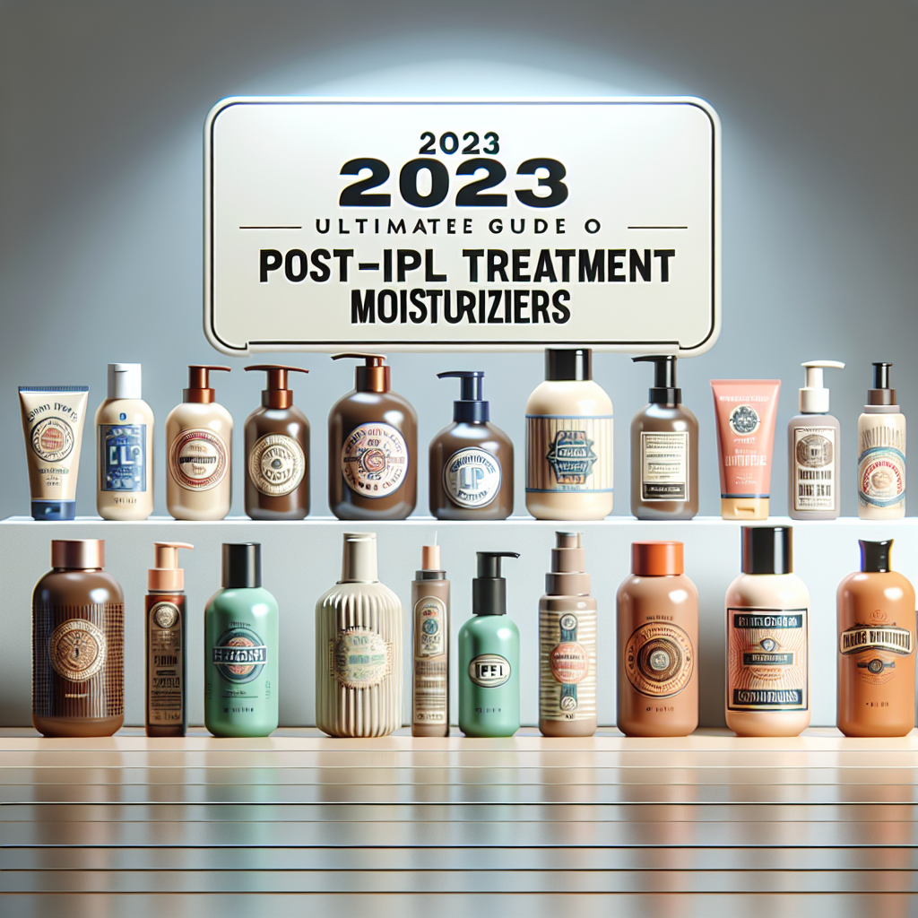 "Top 10 Post-IPL Treatment Moisturizers for 2023: Ultimate Guide for Smooth Skin"