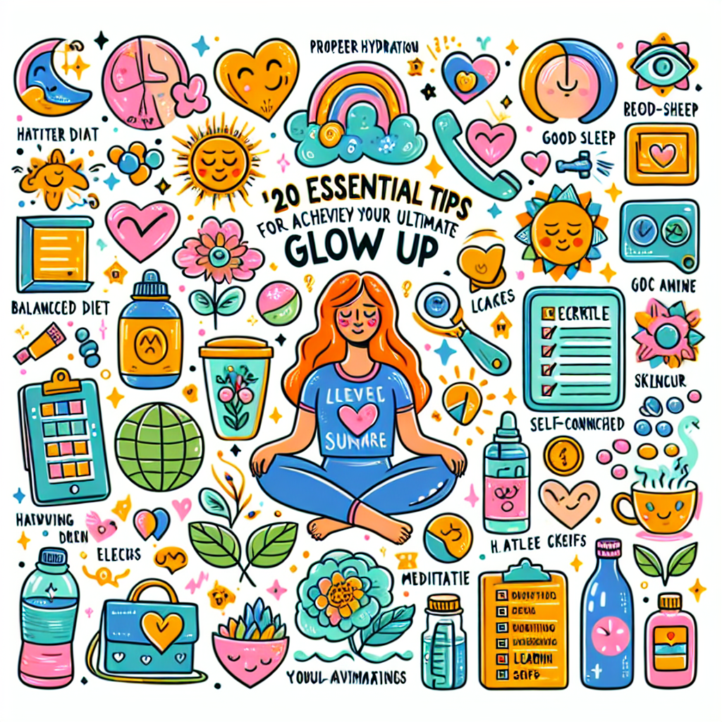 "20 Essential Tips for Achieving Your Ultimate Glow Up"